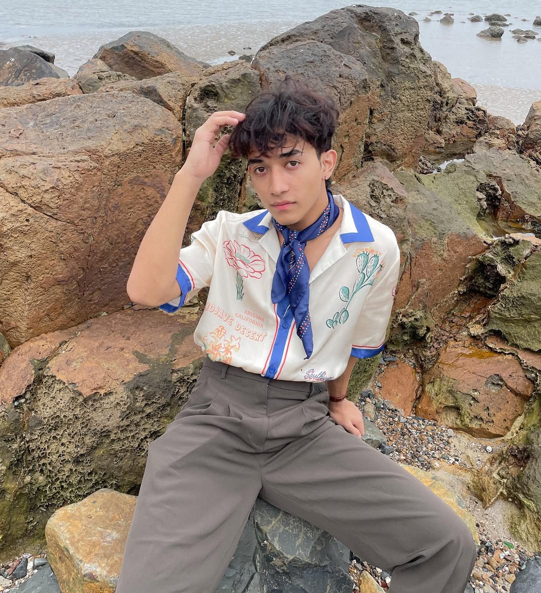Akash Thapa cute photo