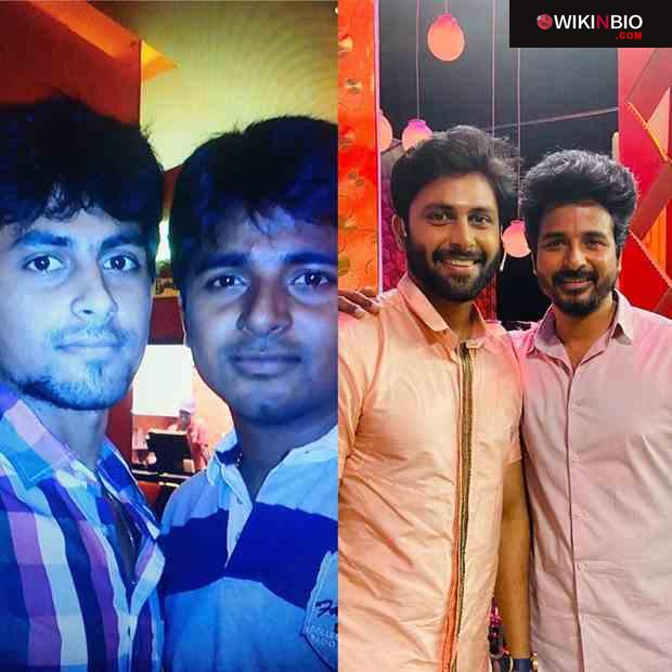 Ashwin Kumar 11 Ashwin Kumar rare pic with Sivakarthikeyan