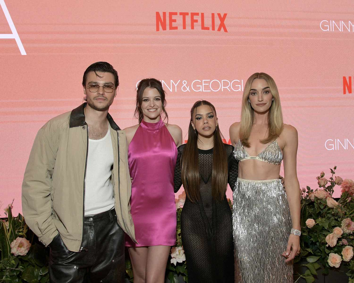 Ginny Georgia cast members Netflix premiere event Antonia Gentry