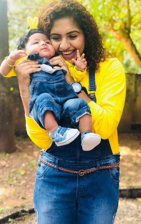 Noorin Shereef 19 Noorin Shereef with nephew